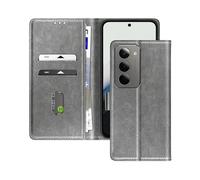 AVIZAR Protettiva CHESTER-GY-XR15R Custodia a libro per Xiaomi Redmi 15 5G, Grigio