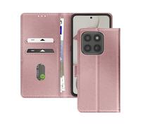 AVIZAR Protettiva CHESTER-PK-H400S Custodia a libro per Honor 400 Smart, Rosa