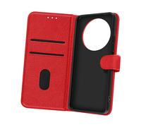 AVIZAR Protettiva CHESTER-RD-RMA3 Custodia a libro per Xiaomi Redmi A3, Rosso