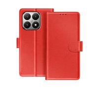 AVIZAR Protettiva CHESTER-RD-X15TR Custodia a libro per Xiaomi 15T, Rosso