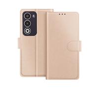 AVIZAR Protettiva CHESTER-RG-A5R Custodia a libro per Oppo A5, Rosa champagne