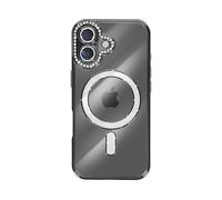 AVIZAR Protettiva DIAMAG-BK-17N Cover per Apple iPhone 17, Nero