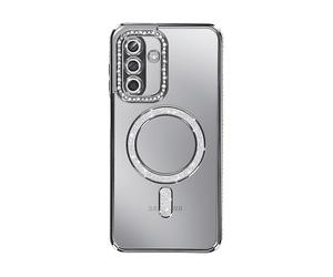 AVIZAR Protettiva DIAMAG-BK-GA17 Cover per Samsung Galaxy A17, Nero