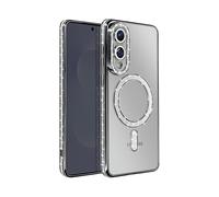 AVIZAR Protettiva DIAMAG-BK-S25E Cover per Samsung Galaxy S25 Edge, Nero