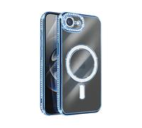 AVIZAR Protettiva DIAMAG-BL-16E Cover per Apple iPhone 16e, Blu