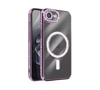 AVIZAR Protettiva DIAMAG-PP-16E Cover per Apple iPhone 16e, Viola