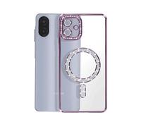 AVIZAR Protettiva DIAMAG-PP-GA07 Cover per Samsung Galaxy A07, Viola