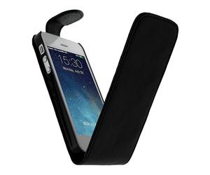 AVIZAR Protettiva ECOAC-BK-IP5 Custodia a libro per Apple iPhone SE 2016, Nero