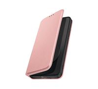 AVIZAR Protettiva ELEC-PK-S25FE Custodia a libro per Samsung Galaxy S25 FE, Rosa champagne