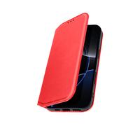 AVIZAR Protettiva ELEC-RD-16P Custodia a libro per Apple iPhone 16 Pro, Rosso