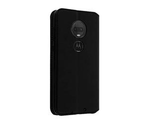 AVIZAR Protettiva ELECBKMOTOG7 Custodia per Motorola Moto G7 Plus, Nero