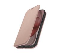 AVIZAR Protettiva ELECPK15R Custodia a libro per Apple iPhone 15, Rosa