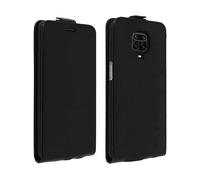AVIZAR Protettiva FLEXI-BK-NT9S Custodia a libro per Xiaomi Redmi Note 9S, Nero