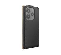AVIZAR Protettiva FLEXIN145 Custodia a libro per Xiaomi Redmi Note 14 5G/Poco M7 Pro, Nero