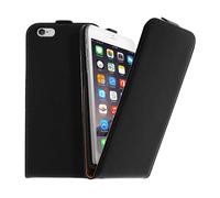 AVIZAR Protettiva FLIP-BK-6L Custodia a libro per Apple iPhone 6S Plus, Nero