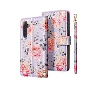 AVIZAR Protettiva FLOW-ROY-GA17 Custodia a libro per Samsung Galaxy A17, Rosa antico