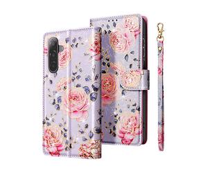 AVIZAR Protettiva FLOW-ROY-GA17 Custodia a libro per Samsung Galaxy A17, Rosa antico
