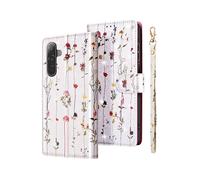 AVIZAR Protettiva FLOW-SGA-GA17 Custodia a libro per Samsung Galaxy A17, Bianco
