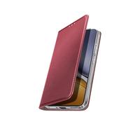 AVIZAR Protettiva FOLIO-MAG-RL14T Custodia a libro per Realme 14T/P3, Bordeaux