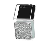 AVIZAR Protettiva GLIT-SL-ZFL7 Cover per Samsung Galaxy Z Flip 7, Argento