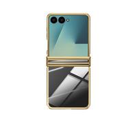 AVIZAR Protettiva INJ-GD-ZFL7 Cover per Samsung Galaxy Z Flip 7, Dorato