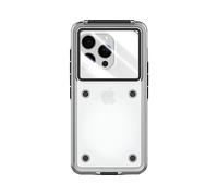 AVIZAR Protettiva IP68-IPHO63 Cover per Apple iPhone 17, Nero trasparente