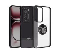 AVIZAR Protettiva KAMEO-BK-O12P Cover per Oppo Reno 12 Pro, Nero