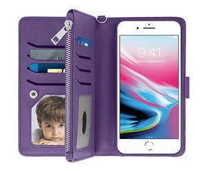 AVIZAR Protettiva KARTERA-PP-678L Custodia per Apple iPhone 8 Plus, Viola