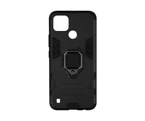 AVIZAR Protettiva KIBOX-BK-C21Y Cover per Realme C25Y, Nero