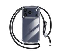 AVIZAR Protettiva KORBAZ17P Custodia per Apple iPhone 17 Pro, Trasparente