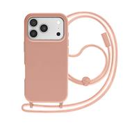 AVIZAR Protettiva KORDAPK17P Custodia per Apple iPhone 17 Pro, Rosa champagne