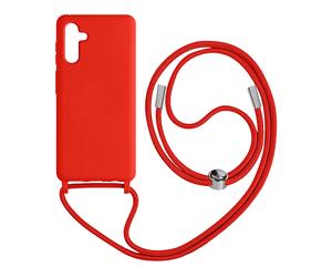 AVIZAR Protettiva KORDARDA346 Custodia per Samsung Galaxy A34 5G, Rosso