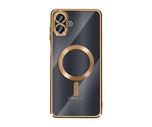 AVIZAR Protettiva KROMAG-GD-GA07 Cover per Samsung Galaxy A07, Dorato