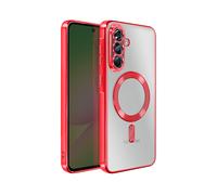 AVIZAR Protettiva KROMAG-RD-GA56 Cover per Samsung Galaxy A56, Rosso