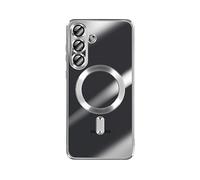 AVIZAR Protettiva KROMAG-SL-S25FE Cover per Samsung Galaxy S25 FE, Argento