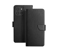 AVIZAR Protettiva LEA-BK-MG86 Custodia a libro per Motorola Moto G86, Nero