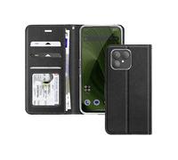 Avizar Custodia a Flip per Fairphone 6 con Portacarte Integrato Supporto Video, Nero