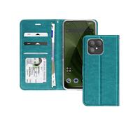Avizar Custodia a Flip per Fairphone 6 con Portacarte Integrato Supporto Video, Turchese