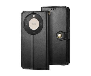 AVIZAR Protettiva LETOBKM8L Custodia a libro per Honor Magic 8 Lite, Nero