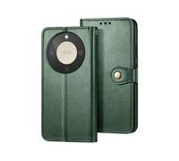AVIZAR Protettiva LETOGNM8L Custodia a libro per Honor Magic 8 Lite, Verde scuro