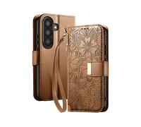 AVIZAR Protettiva LIFBRGA37 Custodia a libro per Samsung Galaxy A37, Marrone