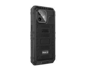 AVIZAR Protettiva LIKMEIBK16R Cover per Apple iPhone 16, Nero