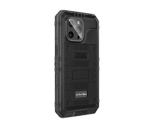 AVIZAR Protettiva LIKMEIBK16X Cover per Apple iPhone 16 Pro Max, Nero