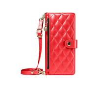 AVIZAR Protettiva LOZRDS26U Custodia a libro per Samsung Galaxy S26 Ultra, Rosso