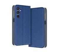 AVIZAR Protettiva MAG-NT-M356B Custodia a libro per Samsung Galaxy M35, Blu