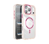 AVIZAR Protettiva MAGCD-PK-17P Cover per Apple iPhone 17 Pro, Rosa champagne