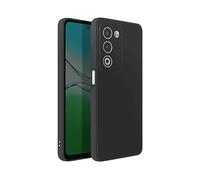 AVIZAR Protettiva MAT-BK-A5R Cover per Oppo A5, Nero