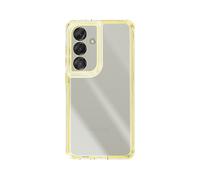 AVIZAR Protettiva MATRIX-YL-S25R Cover per Samsung Galaxy S24/S25, Giallo