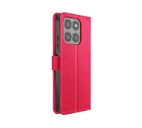 AVIZAR Protettiva MAY-RD-H400S Custodia a libro per Honor 400 Smart, Rosso
