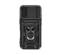 AVIZAR Protettiva MAY-SLD-BK-17N Cover per Apple iPhone 17, Nero